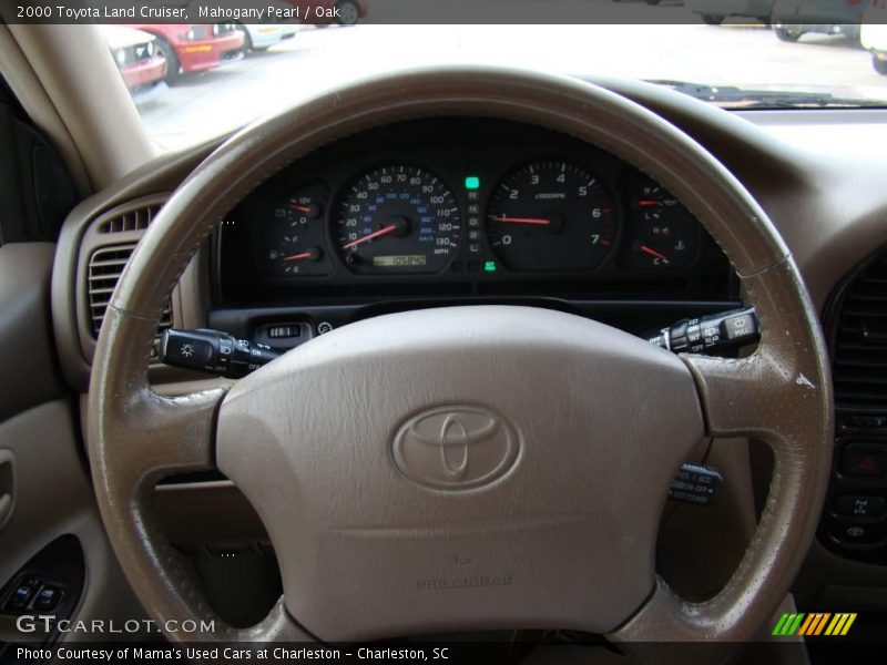 Mahogany Pearl / Oak 2000 Toyota Land Cruiser