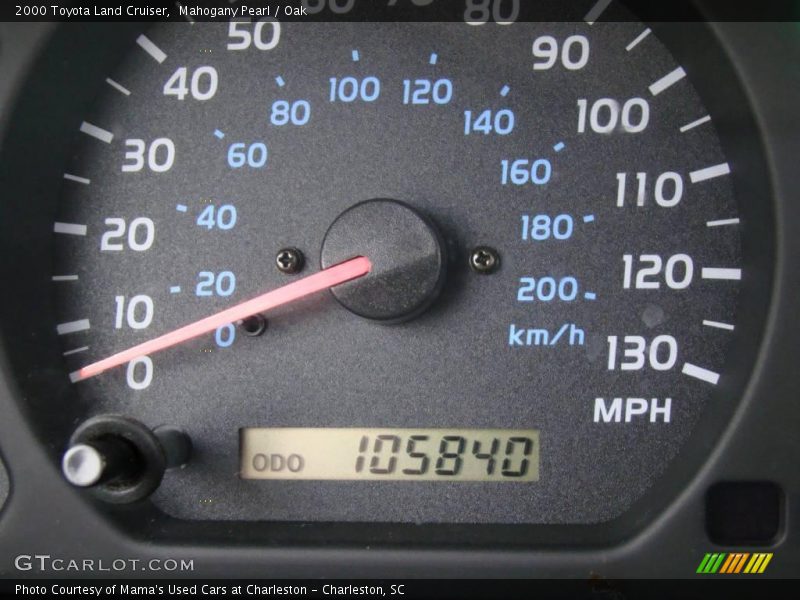 Mahogany Pearl / Oak 2000 Toyota Land Cruiser