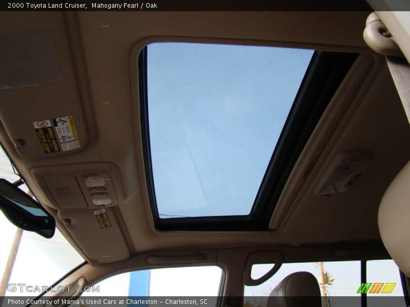 Mahogany Pearl / Oak 2000 Toyota Land Cruiser