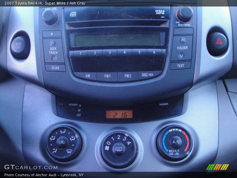 Super White / Ash Gray 2007 Toyota RAV4 I4