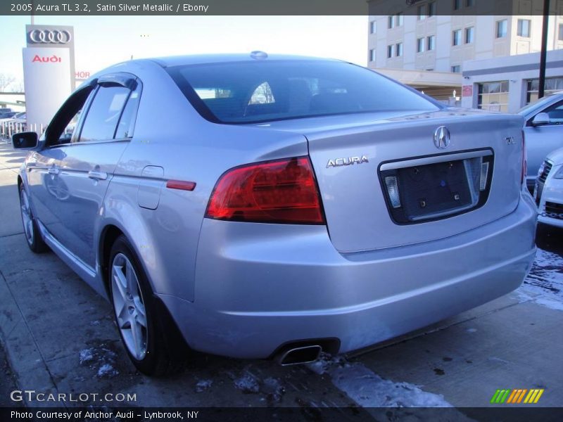 Satin Silver Metallic / Ebony 2005 Acura TL 3.2