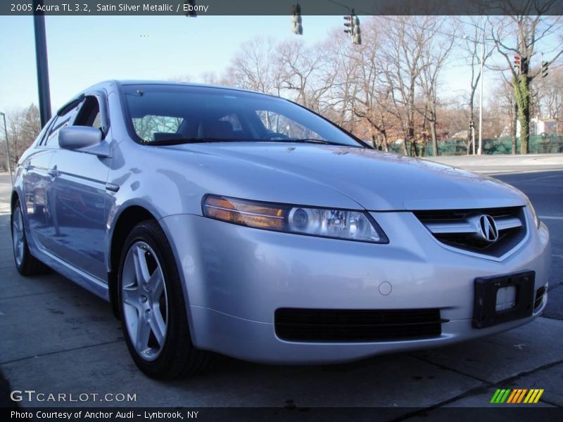 Satin Silver Metallic / Ebony 2005 Acura TL 3.2