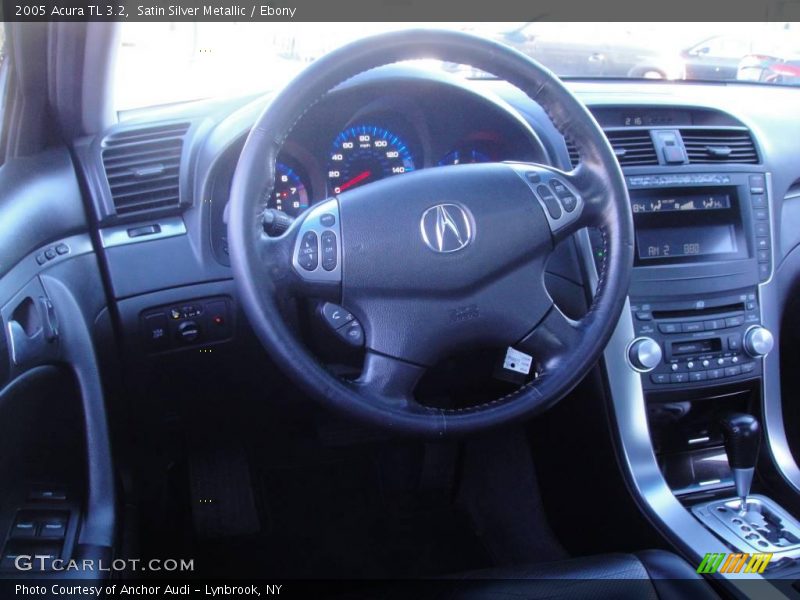Satin Silver Metallic / Ebony 2005 Acura TL 3.2