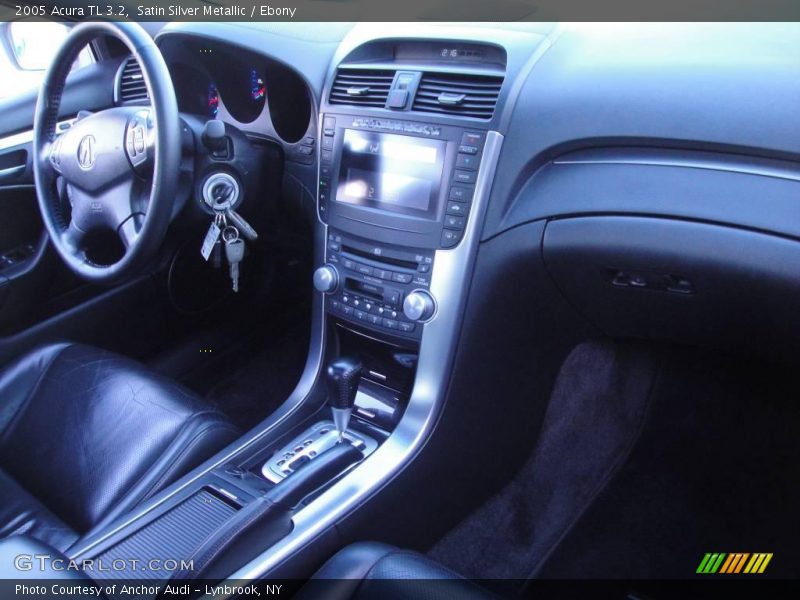 Satin Silver Metallic / Ebony 2005 Acura TL 3.2