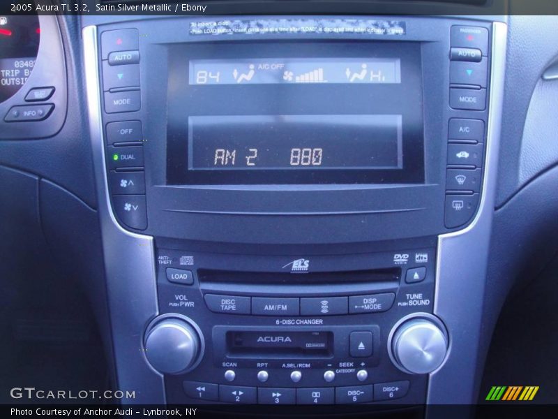 Satin Silver Metallic / Ebony 2005 Acura TL 3.2