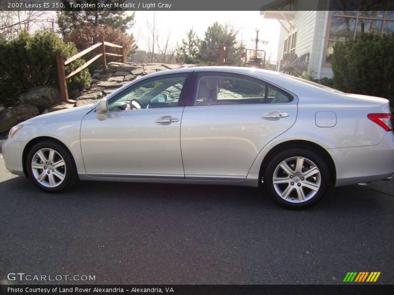 Tungsten Silver Metallic / Light Gray 2007 Lexus ES 350