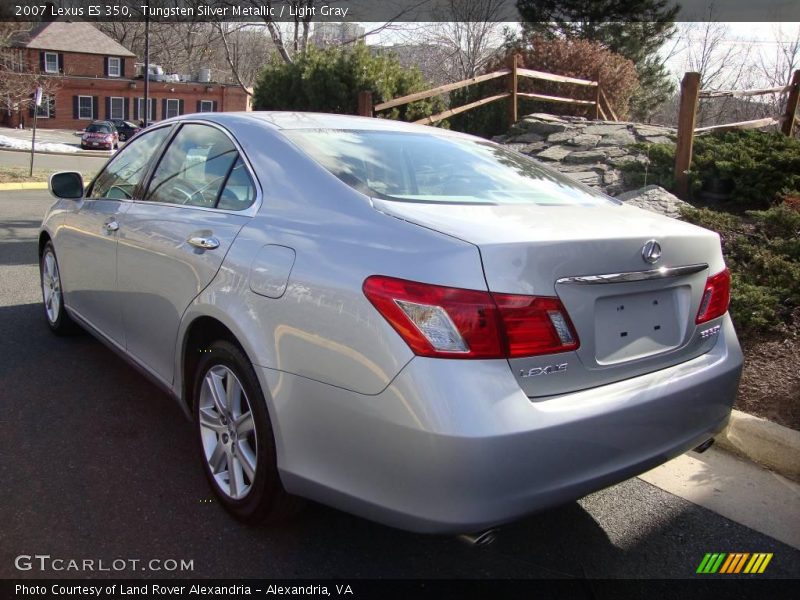 Tungsten Silver Metallic / Light Gray 2007 Lexus ES 350