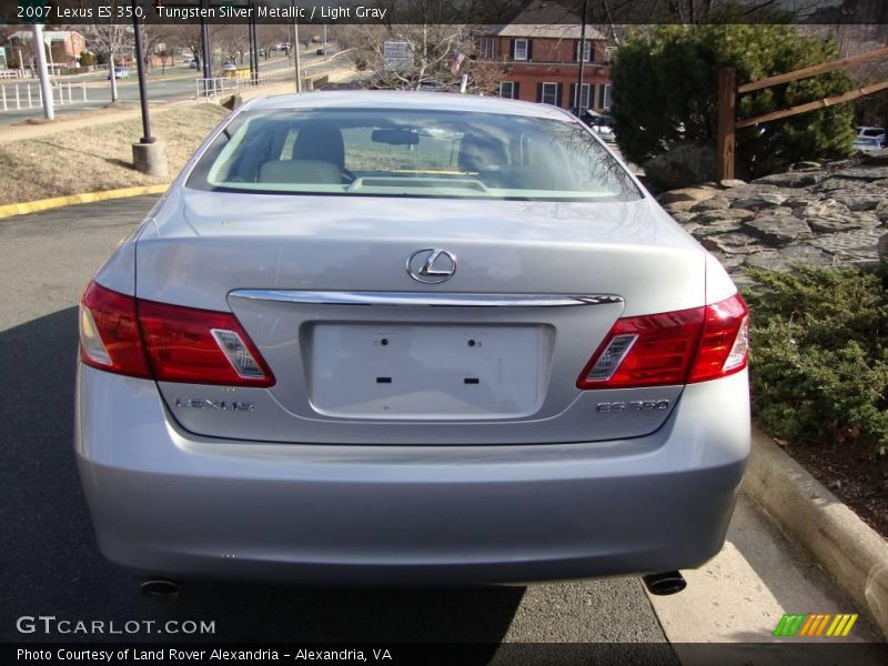 Tungsten Silver Metallic / Light Gray 2007 Lexus ES 350