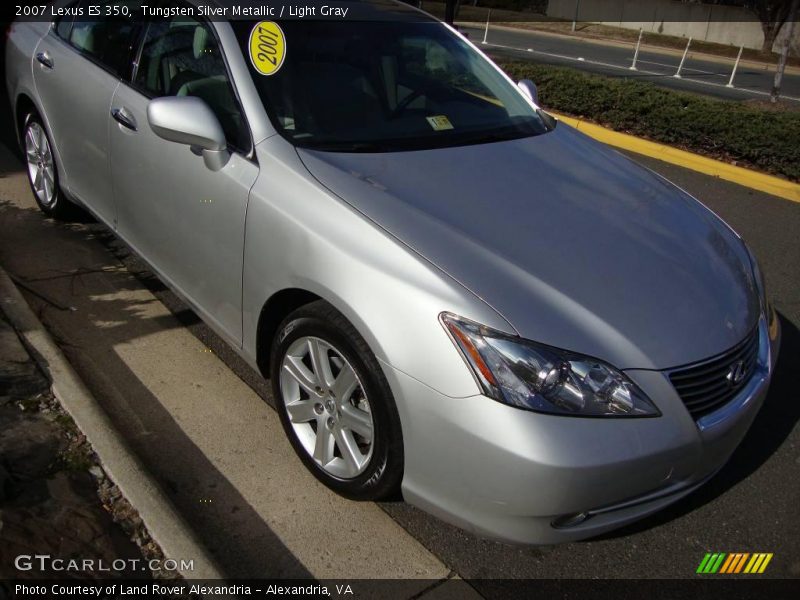 Tungsten Silver Metallic / Light Gray 2007 Lexus ES 350