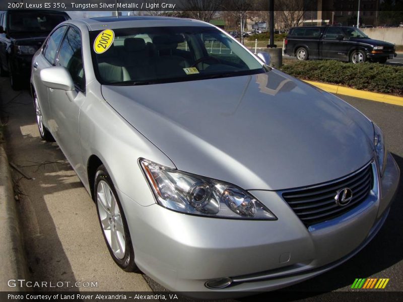 Tungsten Silver Metallic / Light Gray 2007 Lexus ES 350