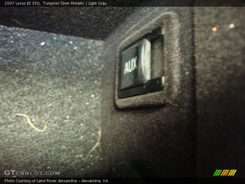 Tungsten Silver Metallic / Light Gray 2007 Lexus ES 350