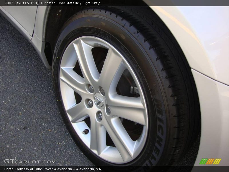 Tungsten Silver Metallic / Light Gray 2007 Lexus ES 350