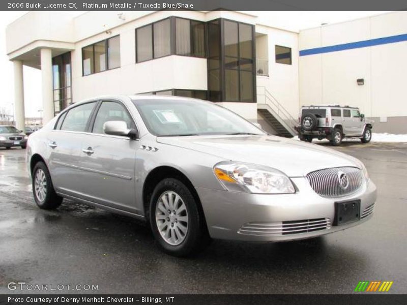 Platinum Metallic / Tuxedo Blue/Shale 2006 Buick Lucerne CX