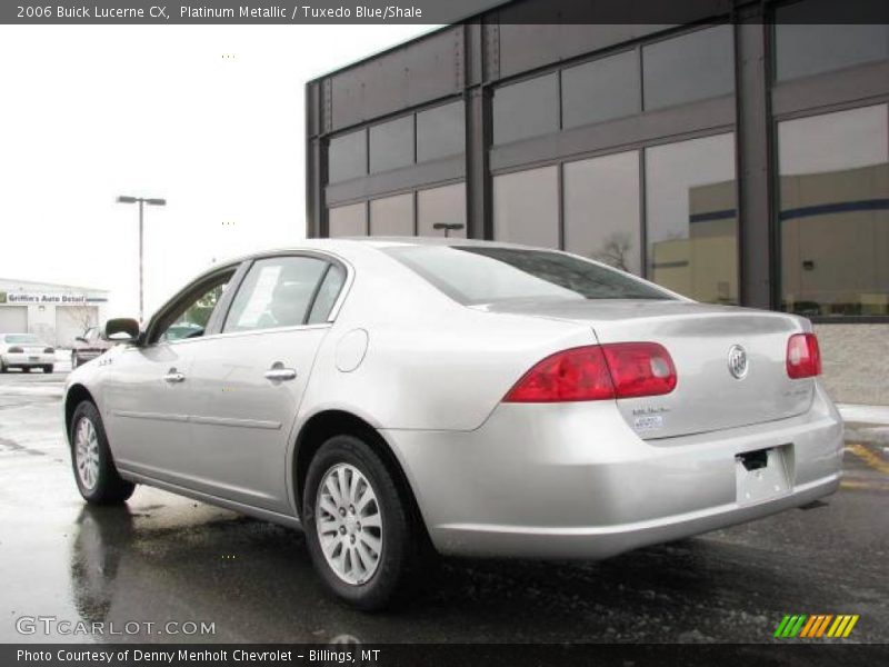 Platinum Metallic / Tuxedo Blue/Shale 2006 Buick Lucerne CX