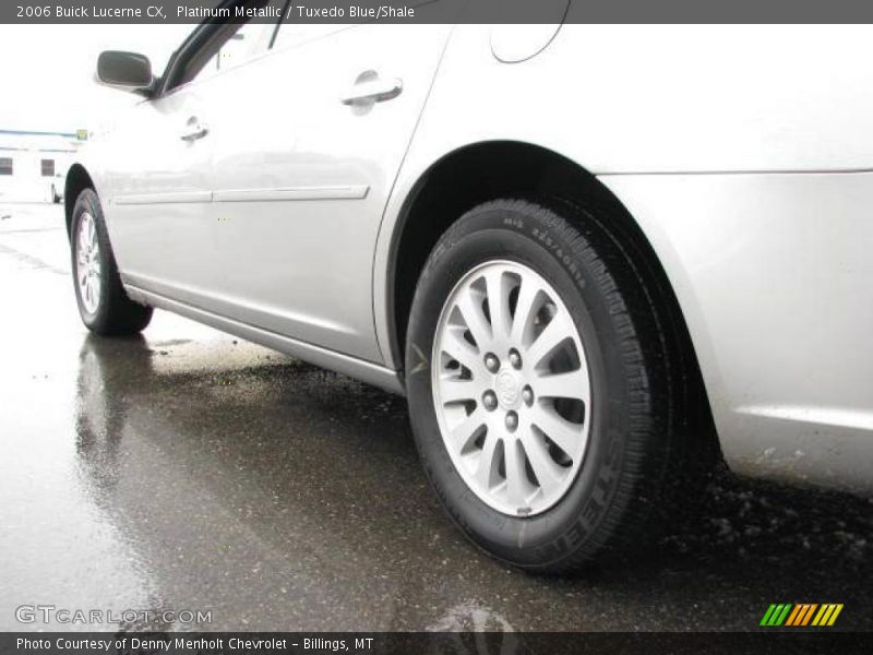 Platinum Metallic / Tuxedo Blue/Shale 2006 Buick Lucerne CX