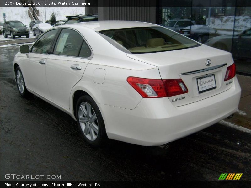 Crystal White / Cashmere 2007 Lexus ES 350