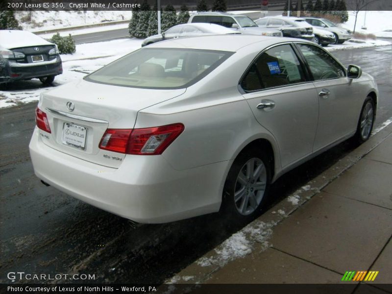 Crystal White / Cashmere 2007 Lexus ES 350