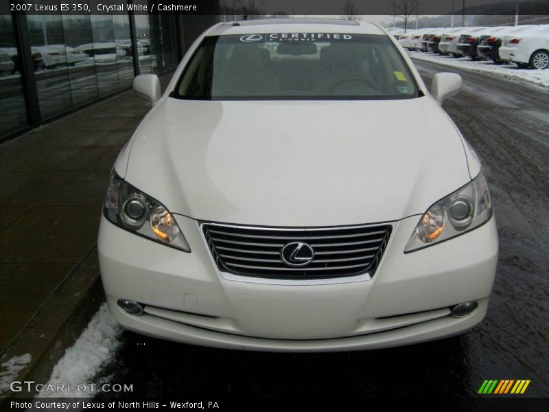 Crystal White / Cashmere 2007 Lexus ES 350