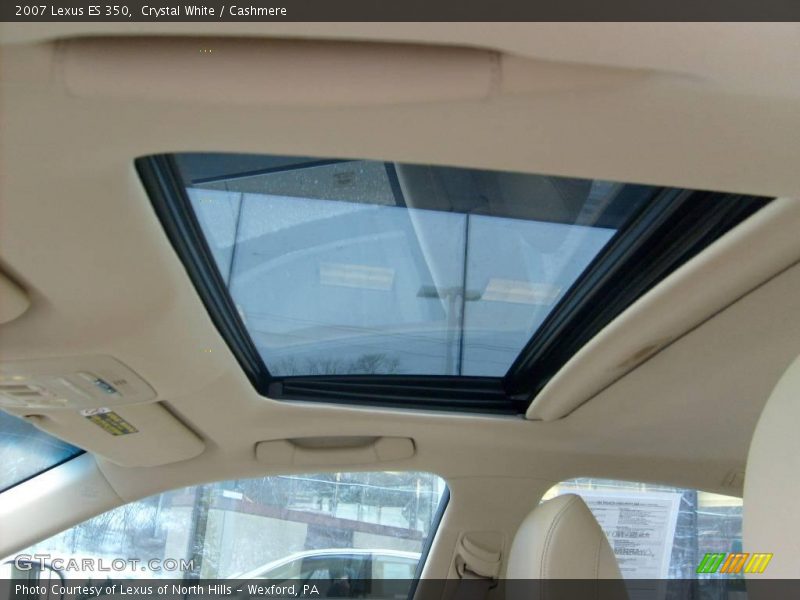 Crystal White / Cashmere 2007 Lexus ES 350