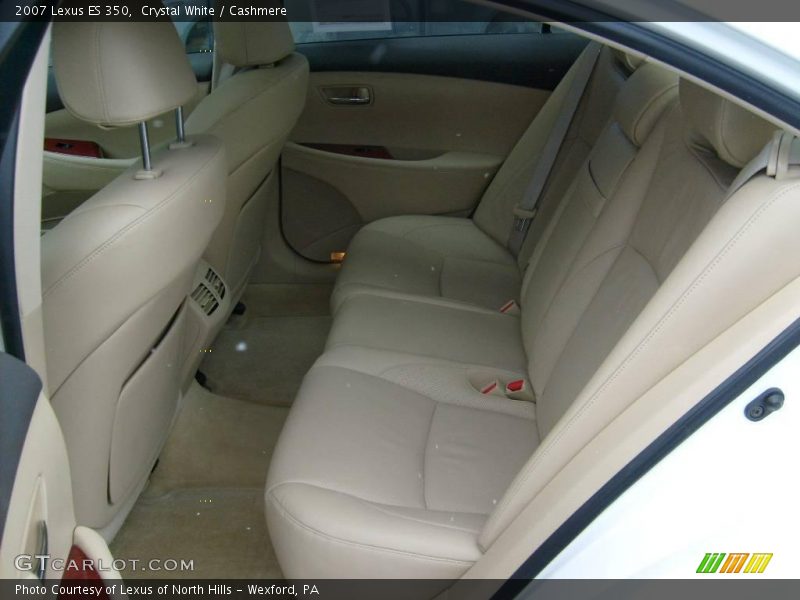 Crystal White / Cashmere 2007 Lexus ES 350