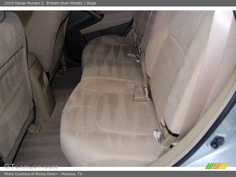 Brilliant Silver Metallic / Beige 2009 Nissan Murano S