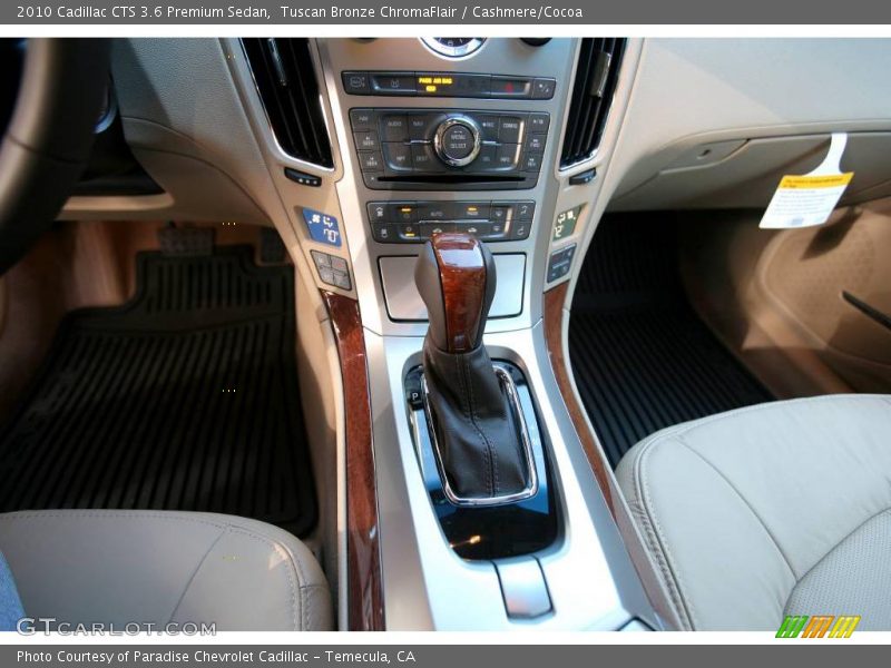 Tuscan Bronze ChromaFlair / Cashmere/Cocoa 2010 Cadillac CTS 3.6 Premium Sedan