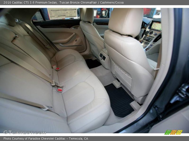 Tuscan Bronze ChromaFlair / Cashmere/Cocoa 2010 Cadillac CTS 3.6 Premium Sedan