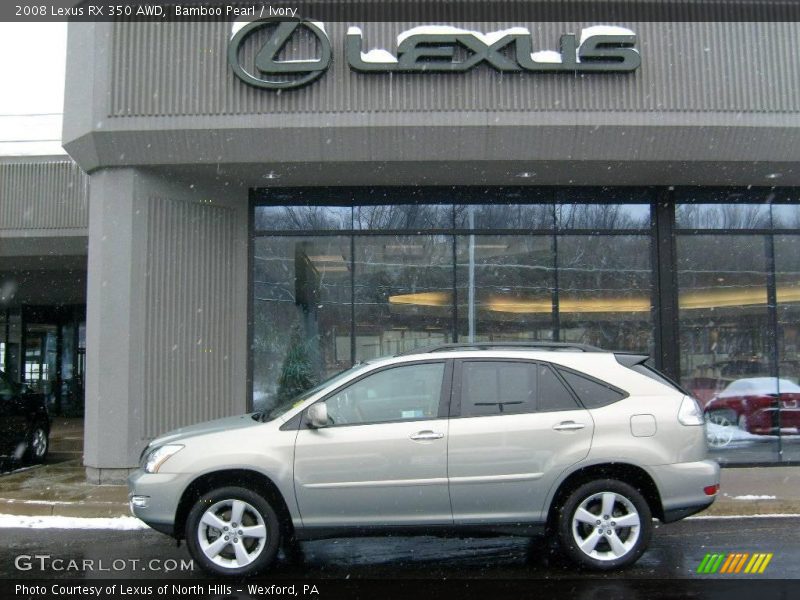 Bamboo Pearl / Ivory 2008 Lexus RX 350 AWD