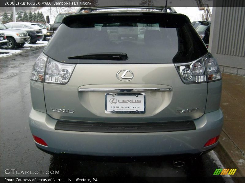 Bamboo Pearl / Ivory 2008 Lexus RX 350 AWD