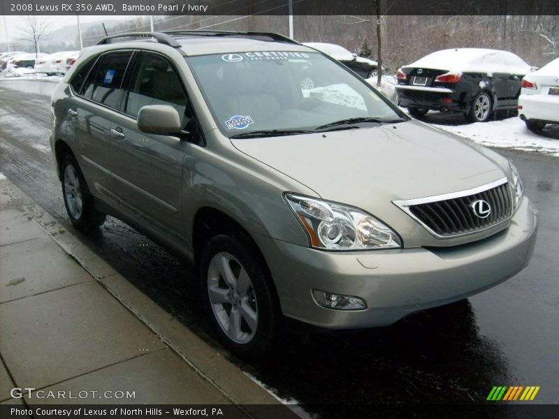 Bamboo Pearl / Ivory 2008 Lexus RX 350 AWD