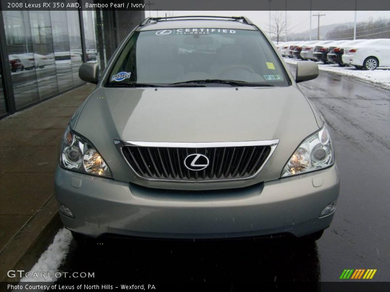 Bamboo Pearl / Ivory 2008 Lexus RX 350 AWD