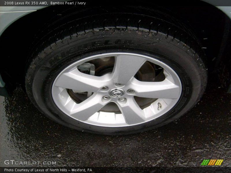 Bamboo Pearl / Ivory 2008 Lexus RX 350 AWD