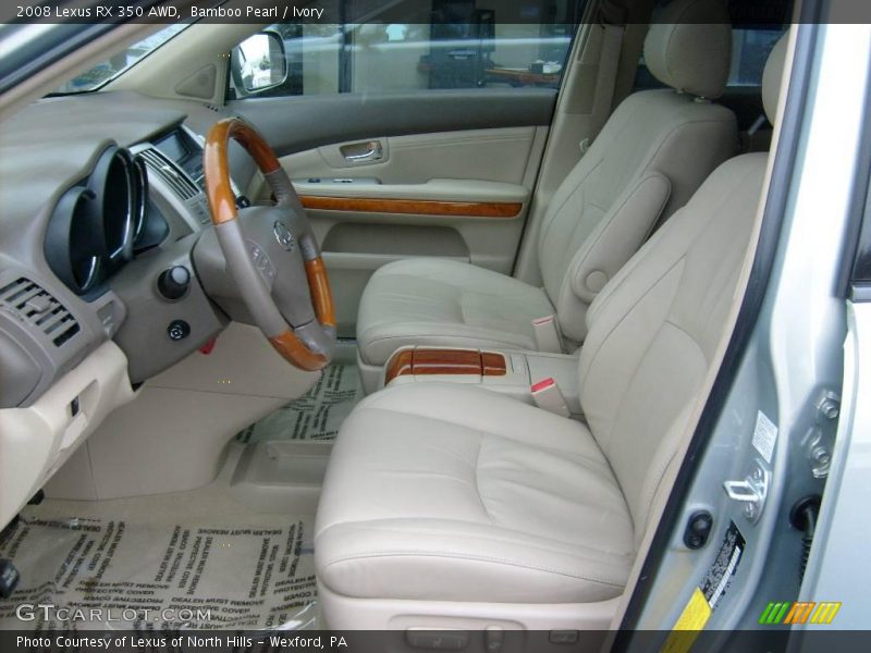 Bamboo Pearl / Ivory 2008 Lexus RX 350 AWD