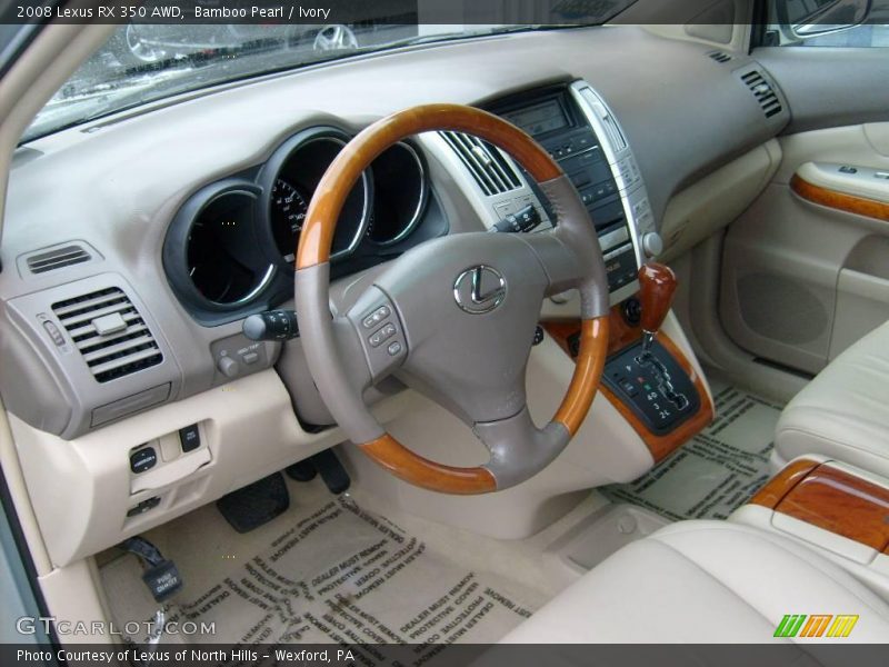 Bamboo Pearl / Ivory 2008 Lexus RX 350 AWD