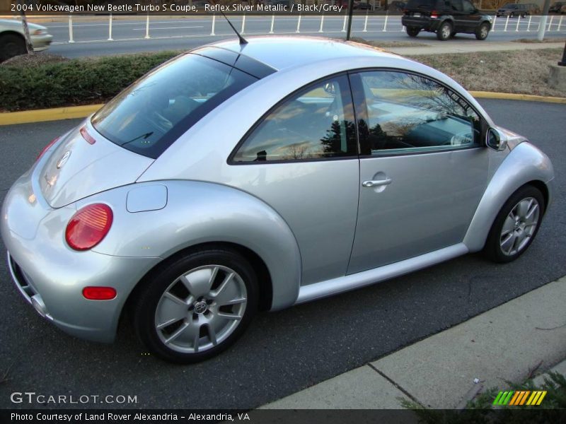Reflex Silver Metallic / Black/Grey 2004 Volkswagen New Beetle Turbo S Coupe