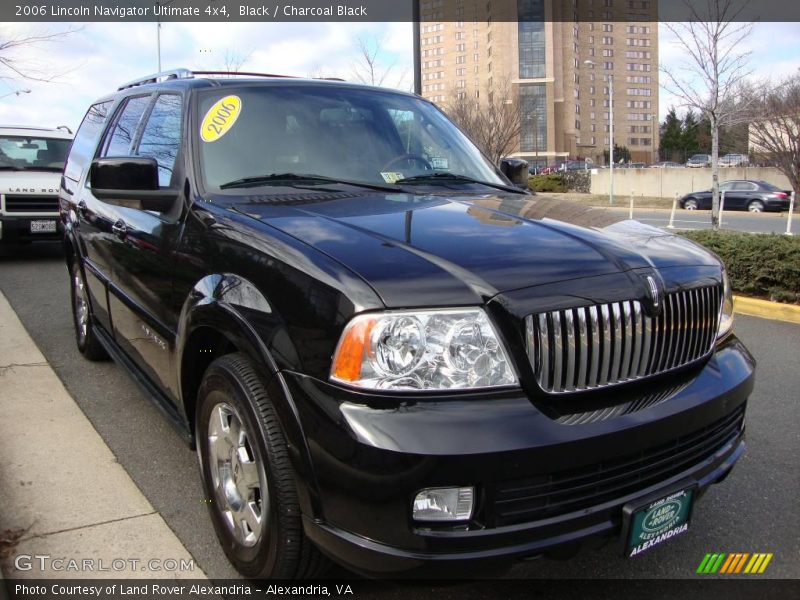 Black / Charcoal Black 2006 Lincoln Navigator Ultimate 4x4