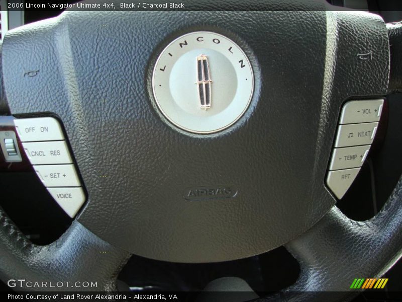 Black / Charcoal Black 2006 Lincoln Navigator Ultimate 4x4
