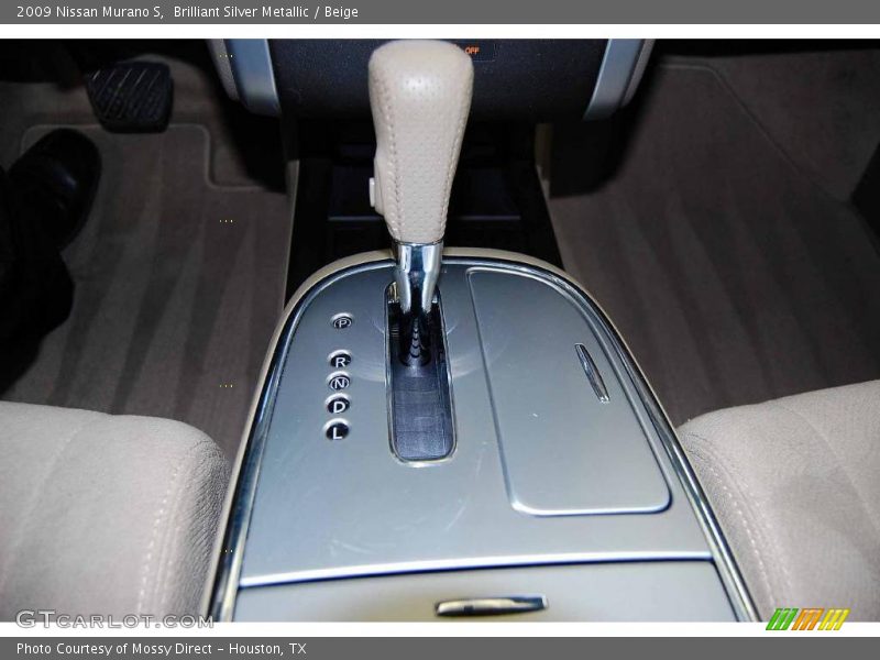 Brilliant Silver Metallic / Beige 2009 Nissan Murano S