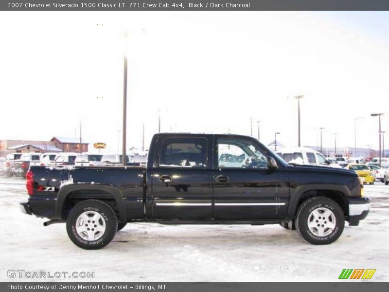 Black / Dark Charcoal 2007 Chevrolet Silverado 1500 Classic LT  Z71 Crew Cab 4x4