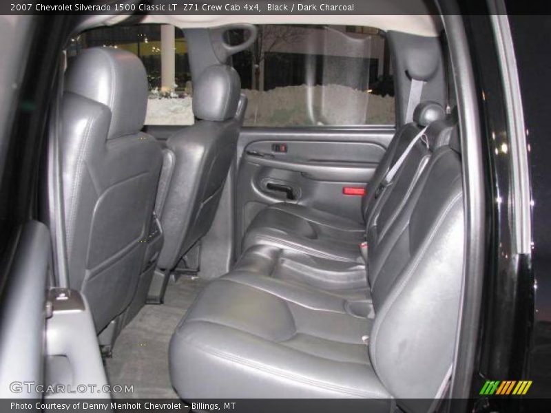 Black / Dark Charcoal 2007 Chevrolet Silverado 1500 Classic LT  Z71 Crew Cab 4x4