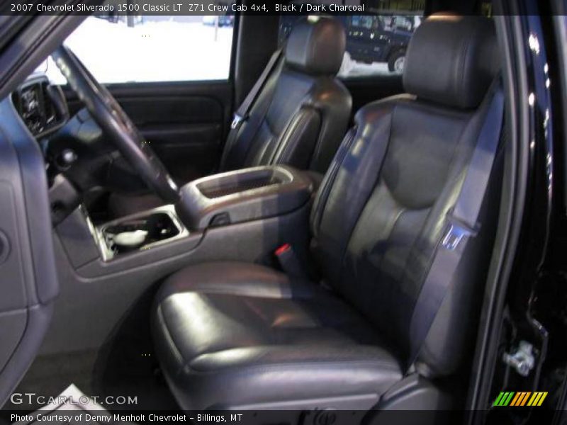 Black / Dark Charcoal 2007 Chevrolet Silverado 1500 Classic LT  Z71 Crew Cab 4x4