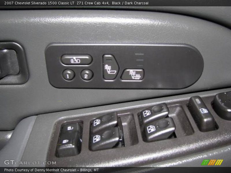 Black / Dark Charcoal 2007 Chevrolet Silverado 1500 Classic LT  Z71 Crew Cab 4x4