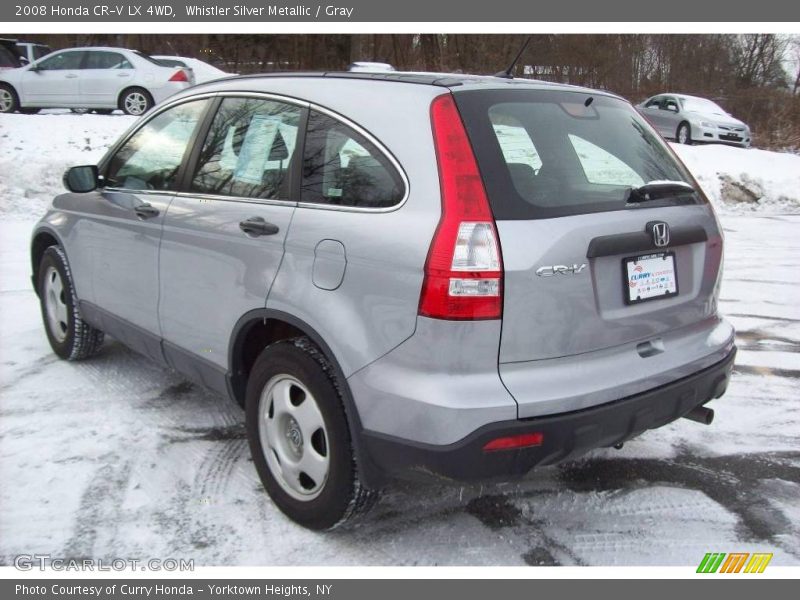 Whistler Silver Metallic / Gray 2008 Honda CR-V LX 4WD