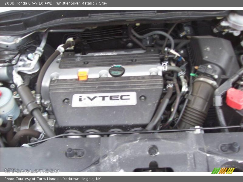 Whistler Silver Metallic / Gray 2008 Honda CR-V LX 4WD