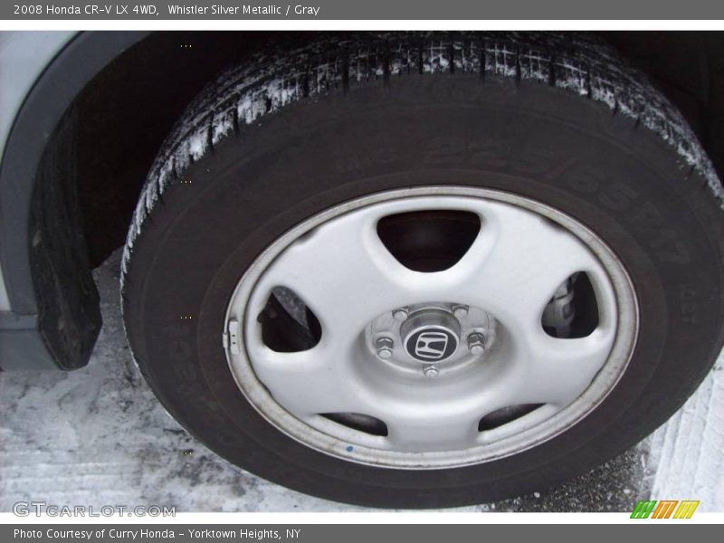 Whistler Silver Metallic / Gray 2008 Honda CR-V LX 4WD