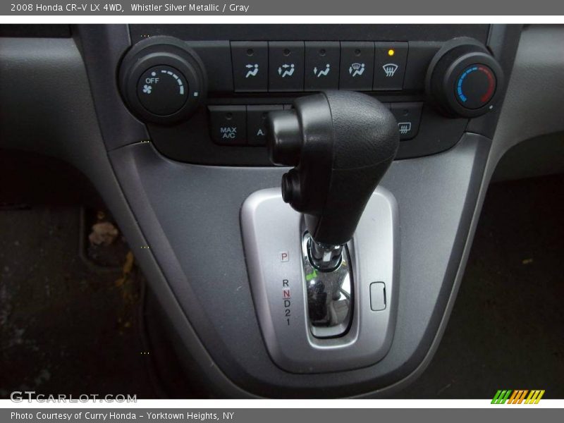 Whistler Silver Metallic / Gray 2008 Honda CR-V LX 4WD