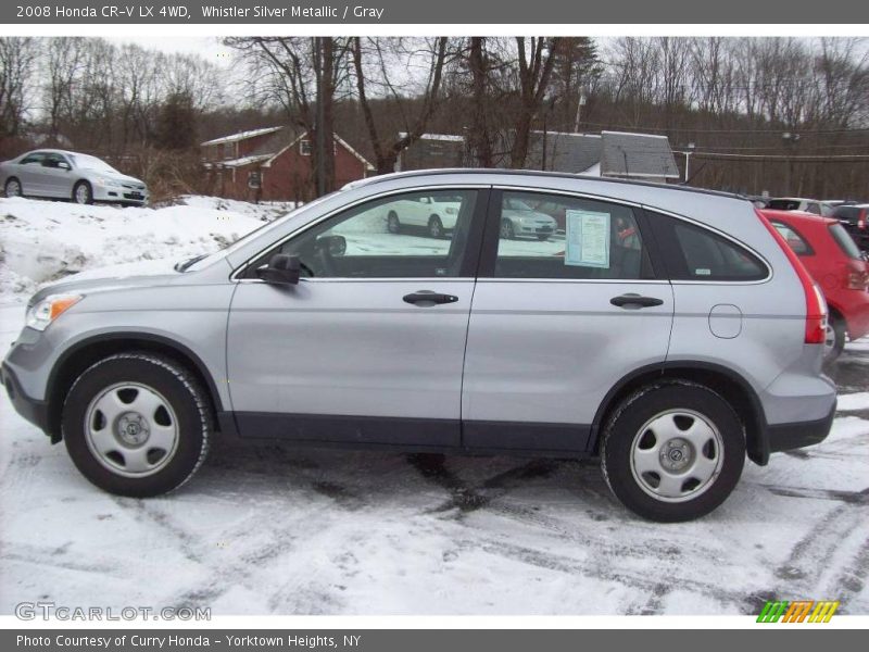 Whistler Silver Metallic / Gray 2008 Honda CR-V LX 4WD