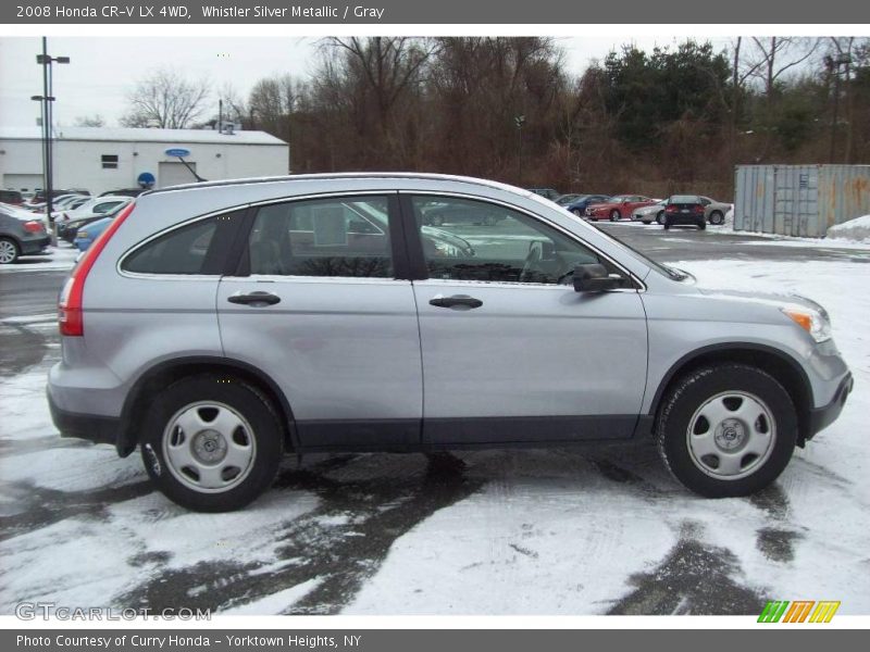 Whistler Silver Metallic / Gray 2008 Honda CR-V LX 4WD