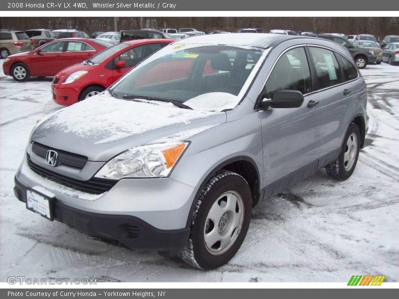Whistler Silver Metallic / Gray 2008 Honda CR-V LX 4WD