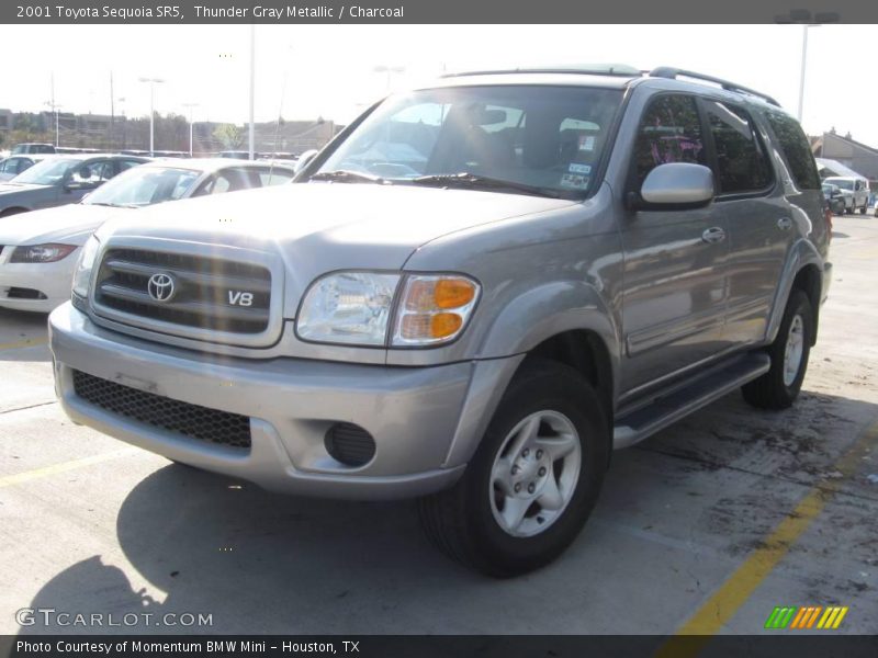 Thunder Gray Metallic / Charcoal 2001 Toyota Sequoia SR5